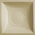 kályhacsempe - Mélytányéros - 225×225×60 mm