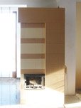 Cserépkályha - Selyem beige III.-as Terra szahara Sima takaró - Simon Richárd